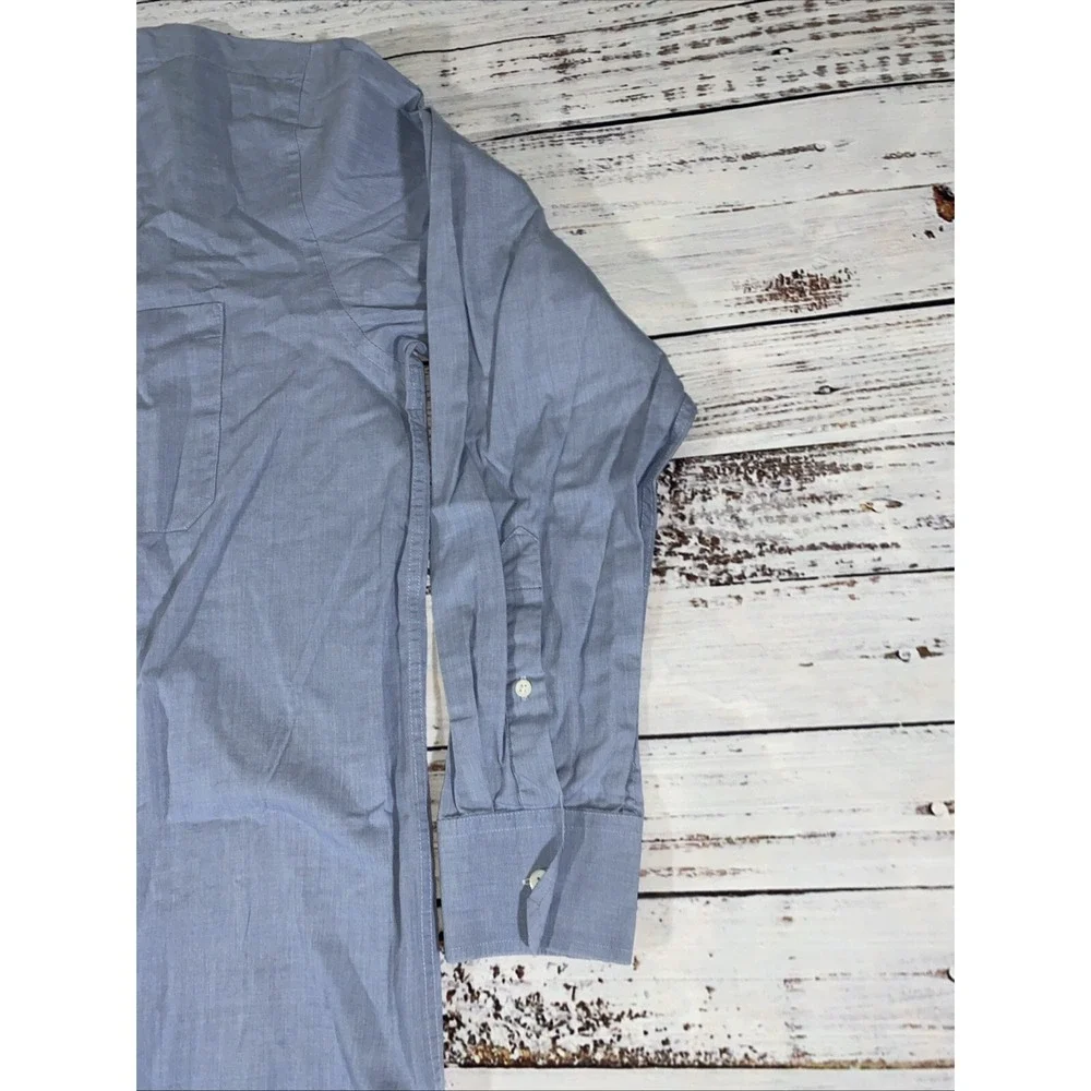 Banana Republic Mens Blue Shirt  L Button Up Relaxed Fit
